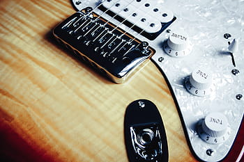 elektryczny, gitara, muzyka, instrument