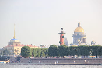 petersburg, Svatý, Rusko, věž, katedrála, řeka, cestovat, Pohled, citadela, spb, leningrad