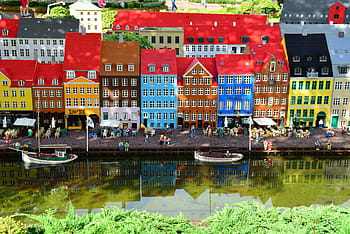 Legoland, costruzione, Lego, bambini, costruzioni, giocattoli, replica, costruito, città, legos, scultura