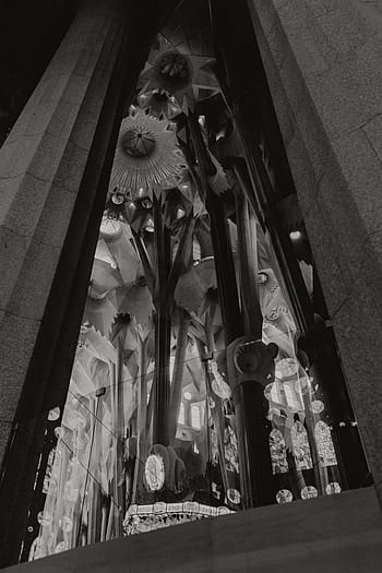 -, Katedral, dirancang, barcelona, ​​spanyol, agama, arsitektur, kota, Eropa, gereja, Spanyol