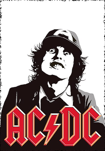 เพลง, โปสเตอร์, แองกัส, หนุ่มสาว, ACDC, หิน, ม้วน, เสื้อเชิ้ต, พิมพ์, การพิมพ์, ศิลปะ