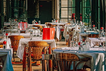 restaurace, gastronomie, pokoj pro hosty, pokryté, dekorace, jídelní stoly, Pokrýt, stolní dekorace, slavnostní, jídelna, Jídelní lístek