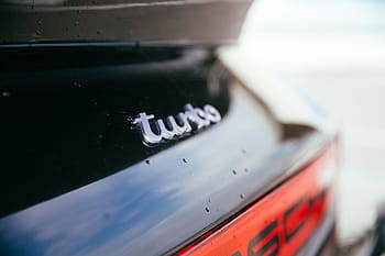 rear, view, sports car, turbo detail, Black, Motor, Race, Speed, Sport, Track, Wheel