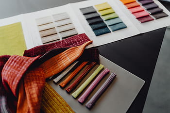 berwarna-warni, sampel kain pelapis, desain interior, kain, bahan, desain, tekstil, kanvas, carikan, desainer interior, sampel