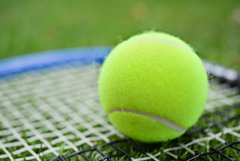 tennis, ball, racket, sports, game, competition, play, yellow, equipment, leisure, court