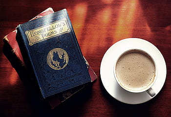 หนังสือ, หนังสือเก่า, บทกวี, การอ่าน, กาแฟ, คาปูชิโน่, เครื่องดื่ม, วรรณกรรม