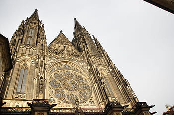 saint, vitus, cathedral, outdoor, tower, medieval, bohemia, historical, town, national, praha