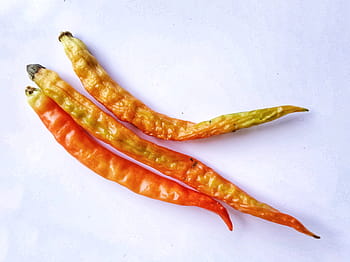 skupina, dozrávání, papriky, izolovaný, bílý, Pozadí, pepř, chomáč, paprika, cayenne, chladně