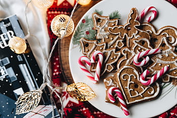 galletas de adorno de navidad, dulce, galleta, feriado, pan de jengibre, postre, navidad, festivo, diciembre