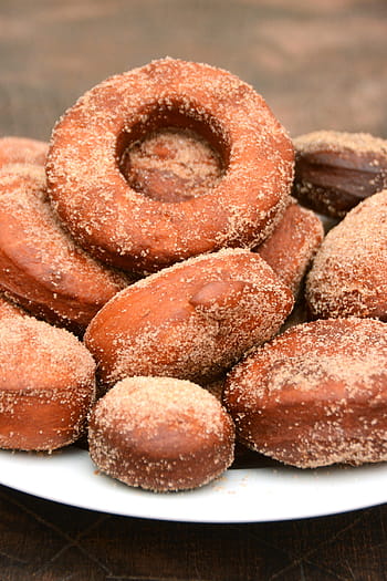 ciambelle, piatto, cannella, dolce, giovedì grasso, festa, cibo, torta, gustoso, delizioso, il giro
