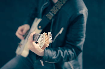músico, guitarra eléctrica, música, concierto, espectáculo