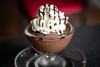 dessert, chocolate, mousse, food, sweet, delicious, cake, cupcakes, donuts, treat, sweets
