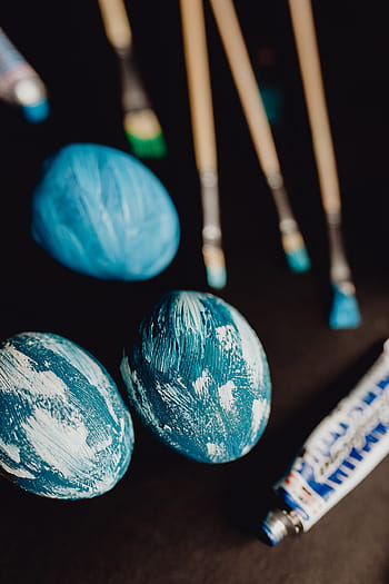 mujer pintando huevos de pascua, caseros, huevos, pintura, hecho a mano, pascua, pintado, decorativo, decorado, tradición, tempra