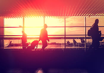 airport lounge, -, arrivals, departures, travel, leisure, airline, airplane, airport, back, lit