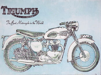 vinobraní, nosí, reklamní vývěsní štít, triumf značky, slavný, výrobce motocyklů, -, redakční využití, triumf, reklama, reklamní