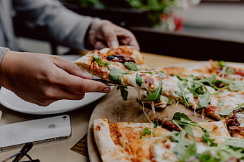 makan, lezat, pizza, nyaman, restoran, keju, makanan, makan malam, lapar, italia, makanan italia