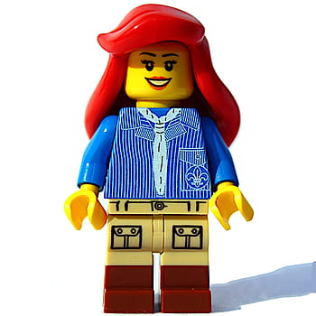 레고, 미니 피그, 미니 피규어, 놀이, 게임 인형, 인형, 소녀, 어린이, 경로 파인더, 스카우트, 성서 스카우트