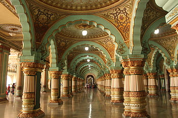 palác, Indie, architektura, starý, slavný, starověké, mezník, unesco, cestovní ruch, dědictví, památník