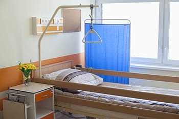 rumah sakit, perawatan, lansia, pasien, perawatan kesehatan, membantu, tempat tidur, kamar