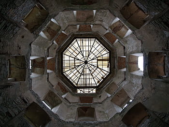 Palast, zugrunde richten, die Architektur, Polen, swietokrzyskie, krzyztopor, Dach