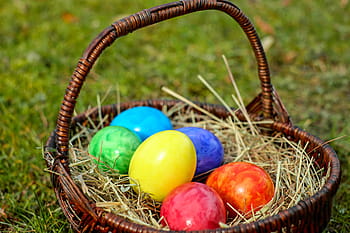 بيض عيد الفصح،  سلة،  اللون،  زاهى الألوان،  الألوان،  عيد الفصح،  بيضة عيد الفصح،  بيض