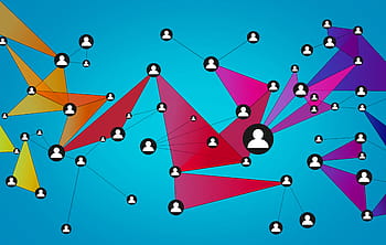 abstract, network, people, -, social, networks, blue, background, business, communication, concept