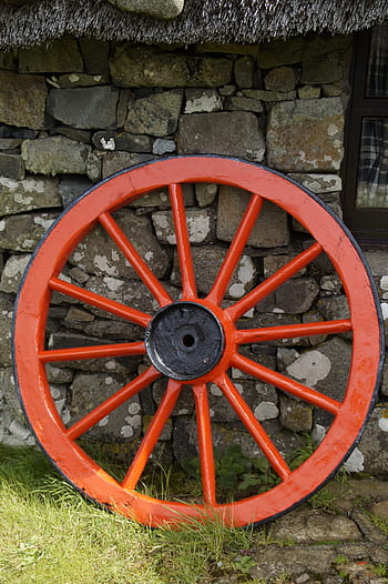 wagon wheel, carriage wheel, wheel, wooden wheel, old, spokes, wood, antique, agriculture, historically, nostalgia