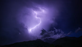 buio, fulmine, temporale, natura, all'aperto, cielo, tuono, tempo metereologico, elettricità