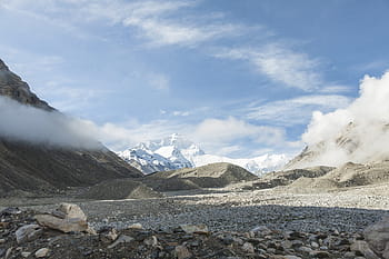tibet, north side, tschomolangma, mount everest, highest mountains, earth, himalayas, 8848 m high, eight-thousander mountain, autonomous area, china