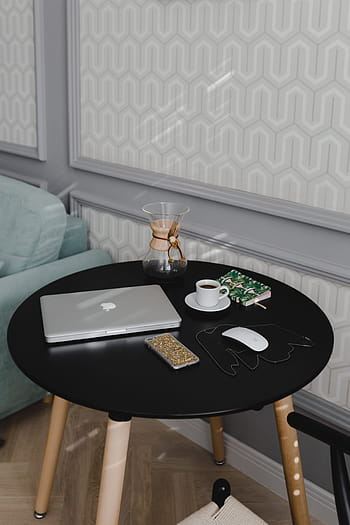 lugar de trabajo, computadora portátil, mesa, hogar, interior, mueble, oficina, moderno, espacio de trabajo, computadora, ratón mágico