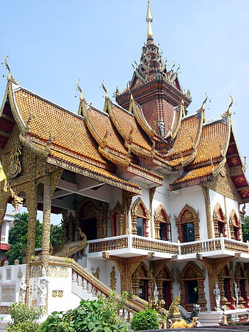 wat bupparam buddhist temple, chiang, mai, thailand, buddha, buddhism, buddhist, thai, wat, bupparam, bot