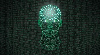 artificiale, concetto di intelligenza, binario, numeri, Avanzate, ai, anatomia, corpo, cervello, onde cerebrali, centrale