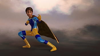 super hero, superman, hero, male, fight, challenge, strong, power, cartoon, young, 3d