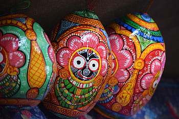 patachitra, orissa, odisha, india, traditional, painting, tourism, decoration, hindu, god, jagarnnath