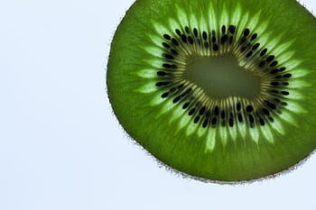 kiwi close-up, zblízka, ovoce, zelená, kiwi, vzor