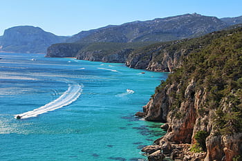 Sardinie, sardegna, Itálie, italia, Evropa, slunce, modrý, moře, jezero, loď, voda