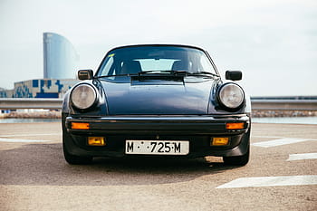 front view, black, sports car, round head lights, Bumper, Chrome, Display, Drive, Engine, Front, Gear