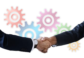 shaking hands, handshake, hands, gear, work, hand giving, negotiation, finger, businessmen, cooperation, friendship