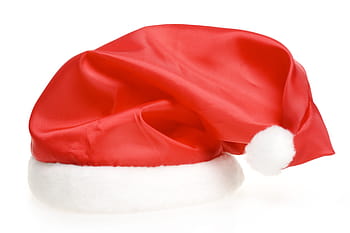 čepice, santa, Pozadí, claus, Červené, víčko, hlava, oblečení, bílý, Dovolená, mít na sobě