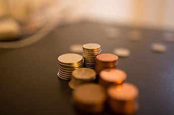 peníze, mince, měna, podnikání, změna, finance