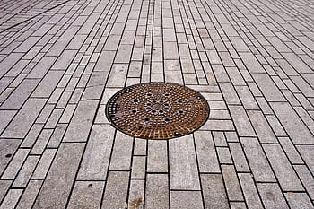 manhole covers, gulli, gullideckel, ground, lid, manhole cover, sewage system, metal, road, cover, iron