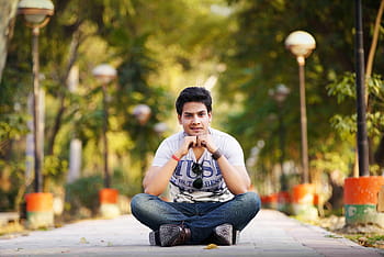 outdoor, evening, sunny, indian, boy, smile, happiness, garden