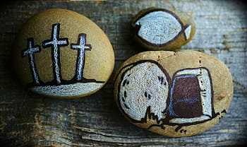 passione, attraversare, Buon venerdì, la tomba di Gesù, risurrezione, Pasqua, fede cristiana, simboli cristiani, simbolo, pietre, fede