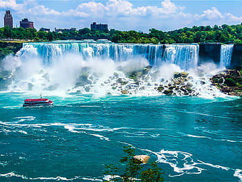 Niagara, Canada, potente, Stati Uniti d'America, paesaggio, cascate
