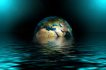 Země, zeměkoule, voda, vlna, moře, jezero, nastavení, apokalypsa, energie, klimatu, ochrany klimatu