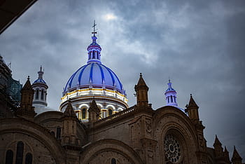 cattedrale di cuenca, ecuador, architettura, città, cupola