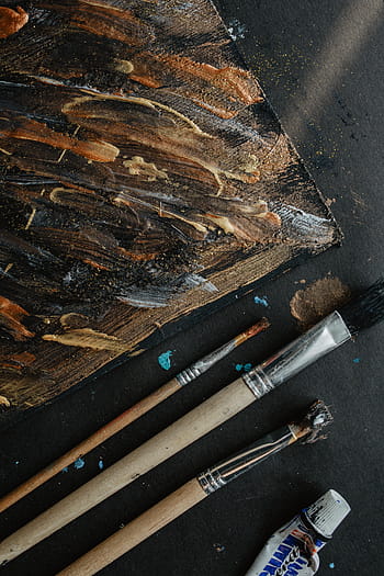 pintura, escova, pinturas acrílicas, arte, pincel, lona, ​​pintor, material de arte, artista, pincéis