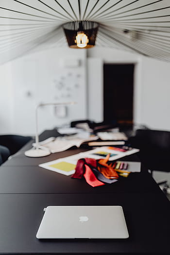 moderno, interior, lugar de trabajo de diseñador, muebles, blanco, oficina, espacio de trabajo, lugar de trabajo, mesa, contemporáneo, trabajo