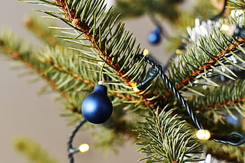 blue decorations, christmas tree toys, christmas tree decorations, christmas, decor, blue toys, xmas, december, celebration, lights